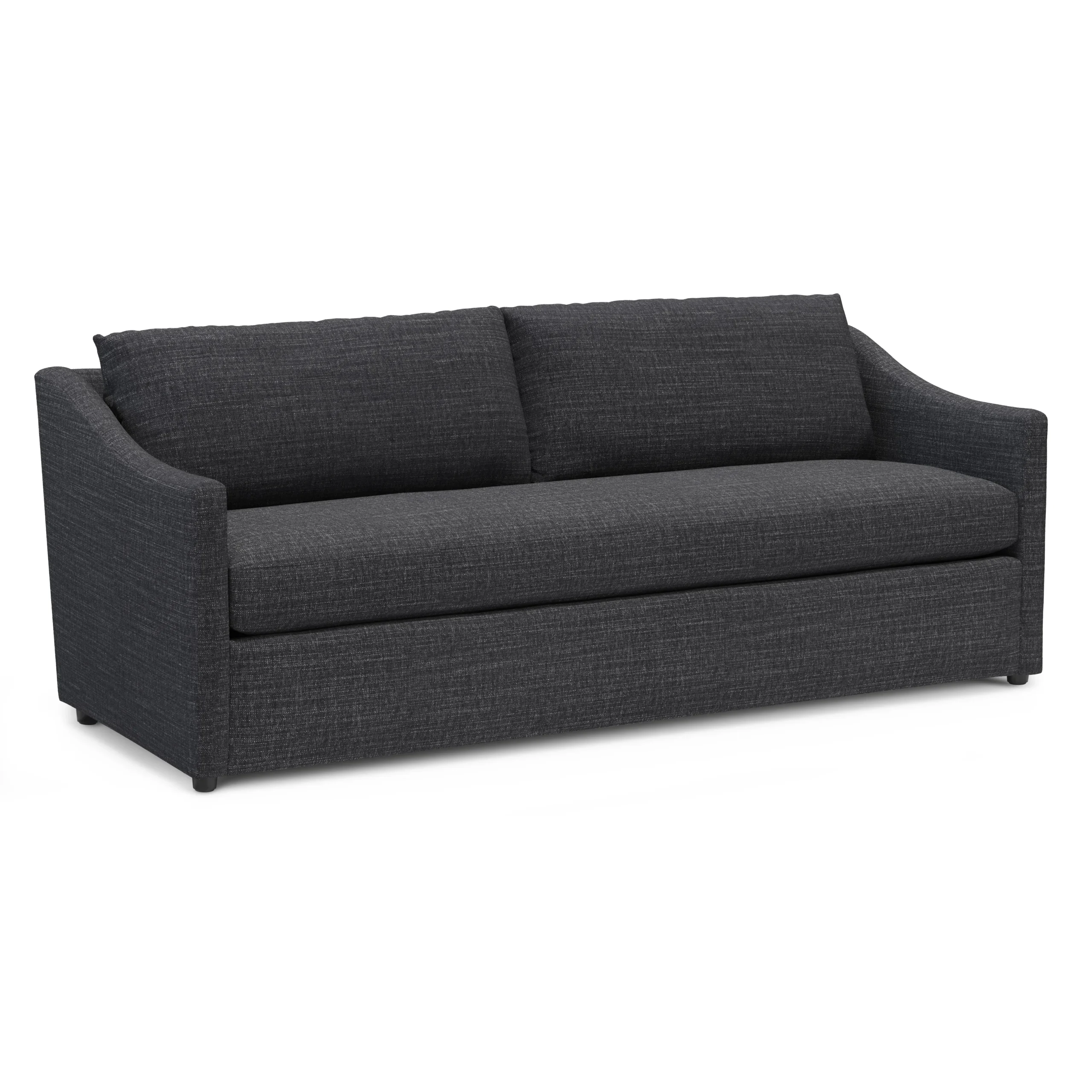 Landry 84.5_ Sofa - Napa Charcoal - Image 2