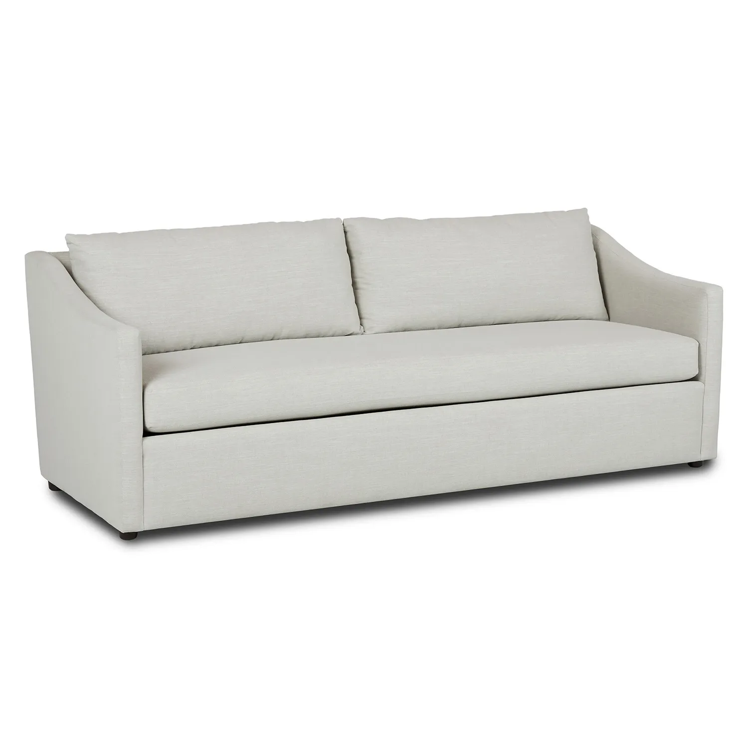 Landry 84.5_ Sofa - Napa Dove - Image 2