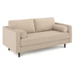 Sven 72_ Tufted Loveseat - Ratine Buff