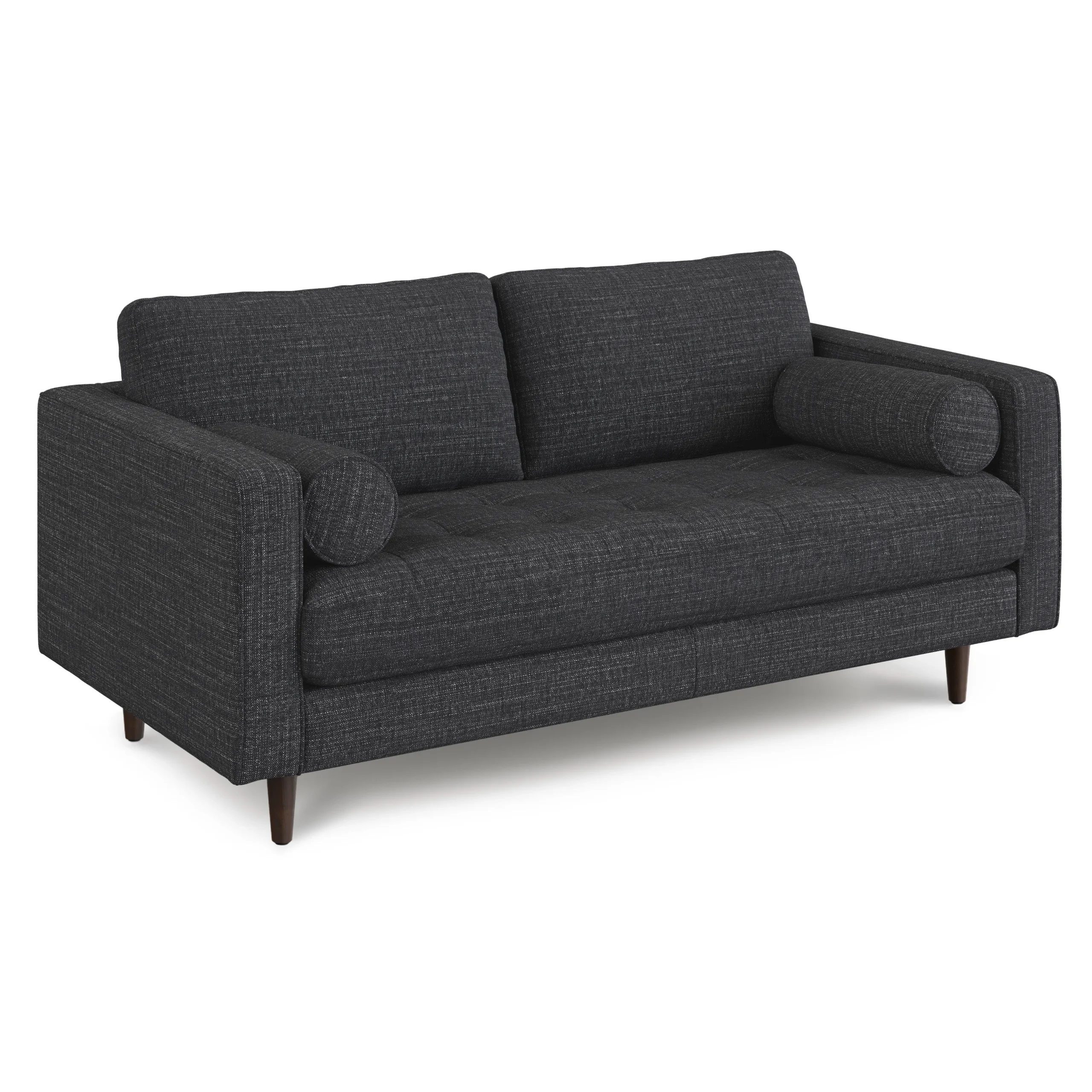 Sven 72_ Tufted Loveseat - Napa Charcoal - Image 10