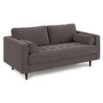 Sven 72_ Tufted Loveseat - Hale Warm Gray