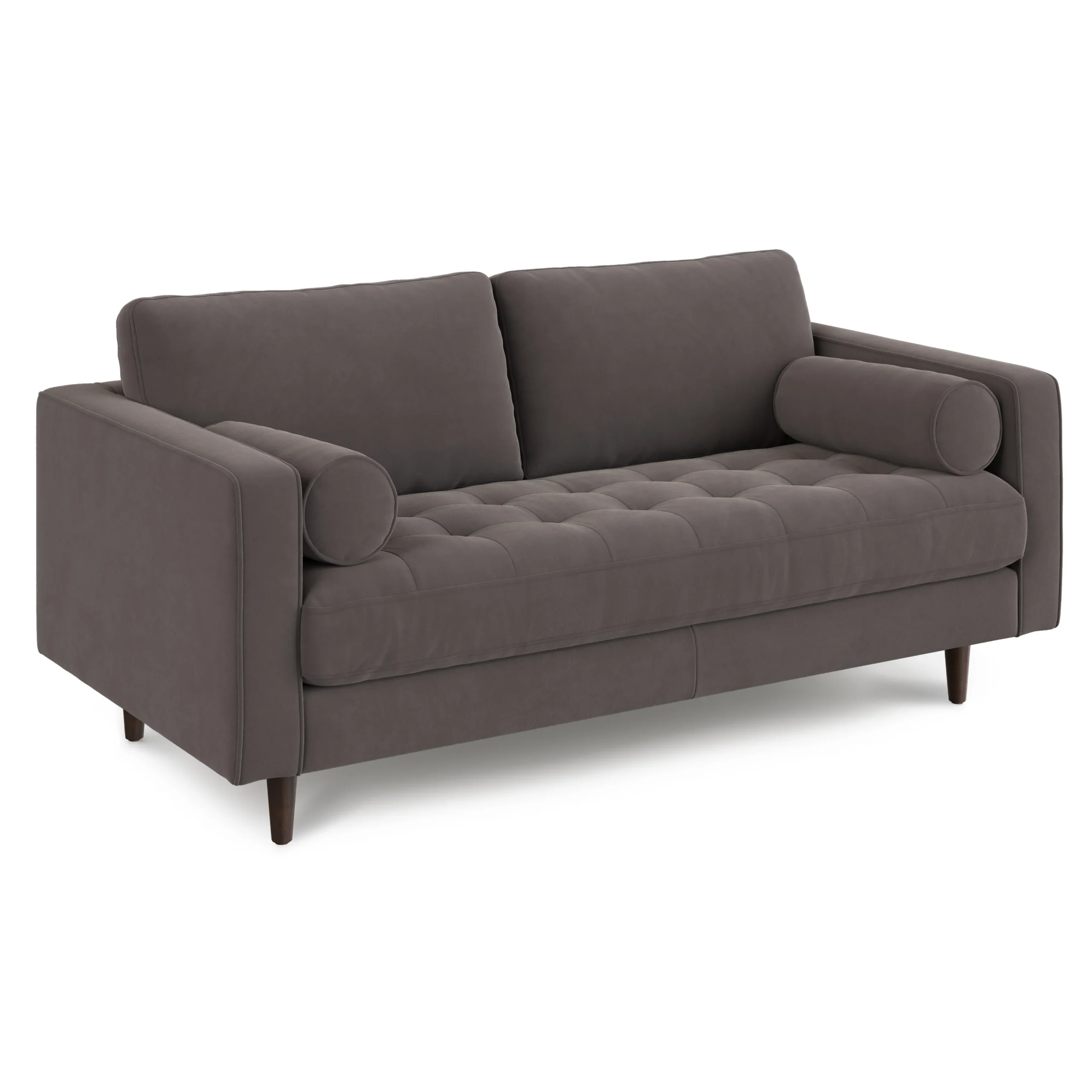 Sven 72_ Tufted Loveseat - Hale Warm Gray - Image 10