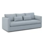 Marina 90_ Sofa - Silver Light Blue