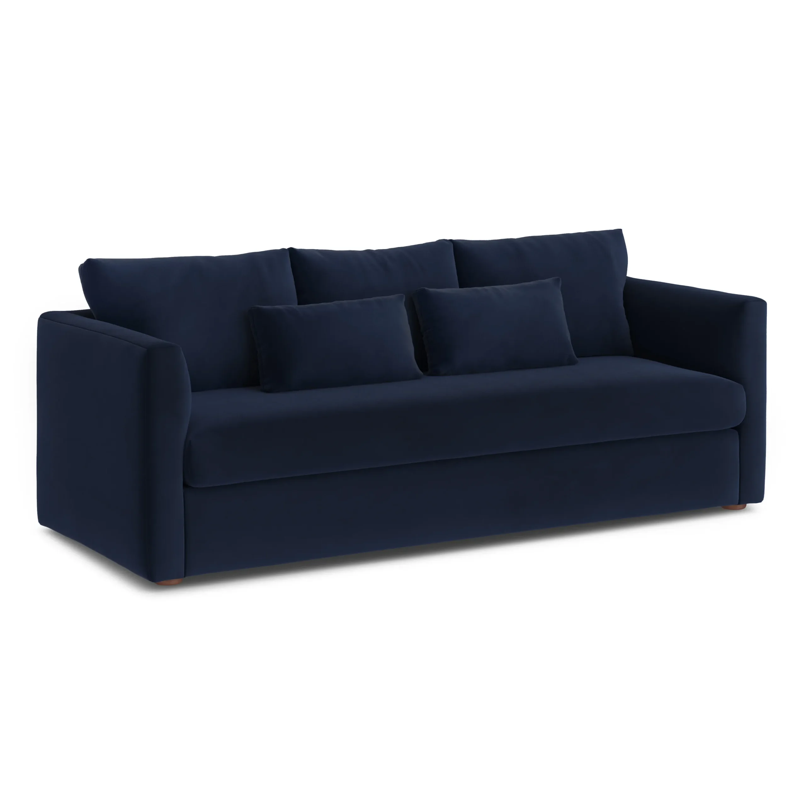 Marina 90_ Velvet Sofa - Hale Ink - Image 2
