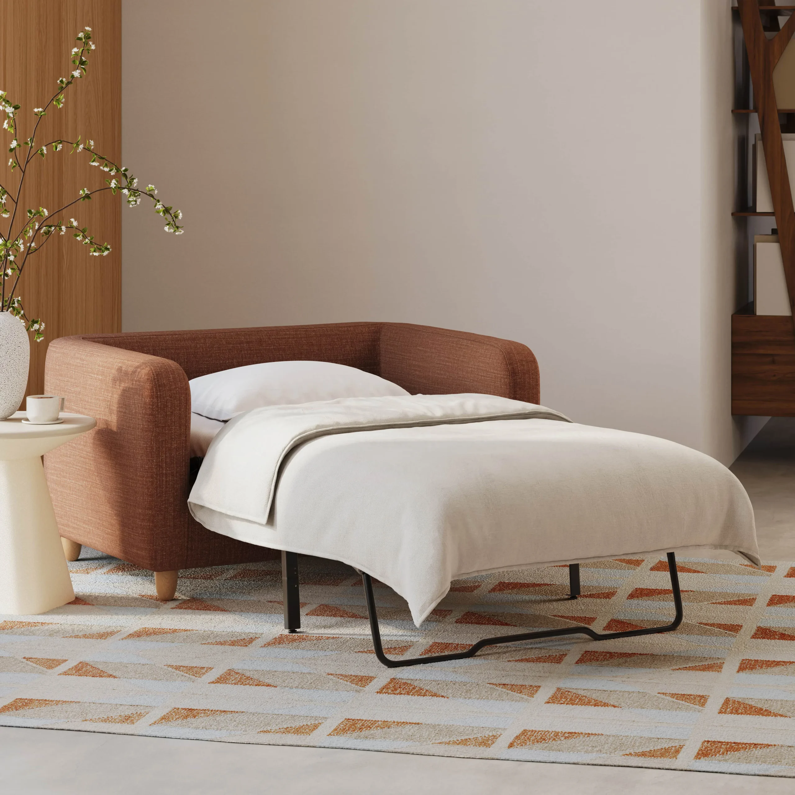 Vati 53_ Sleeper Chair - Napa Rust - Image 2