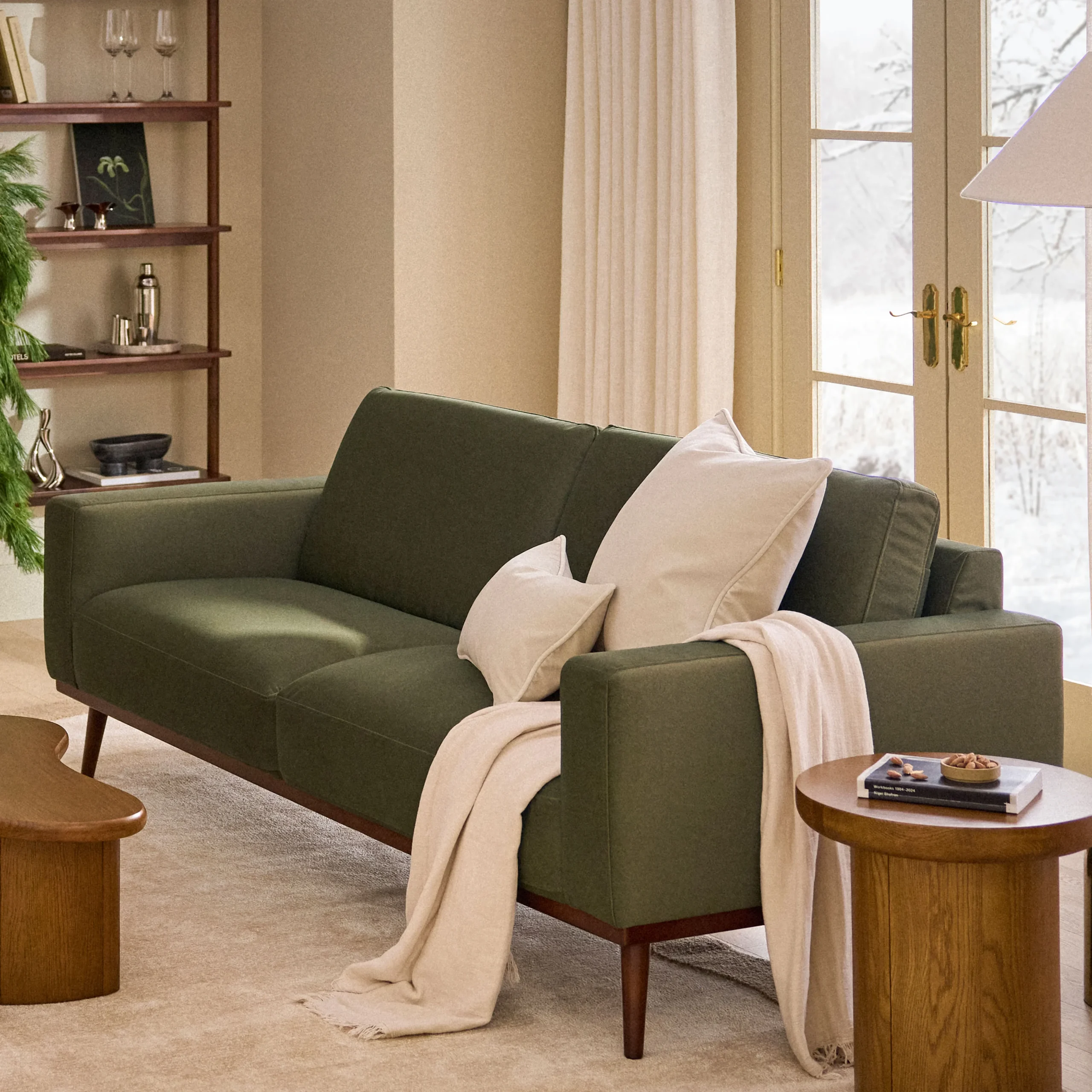 Rhett 84_ Sofa - Felted Green - Image 11