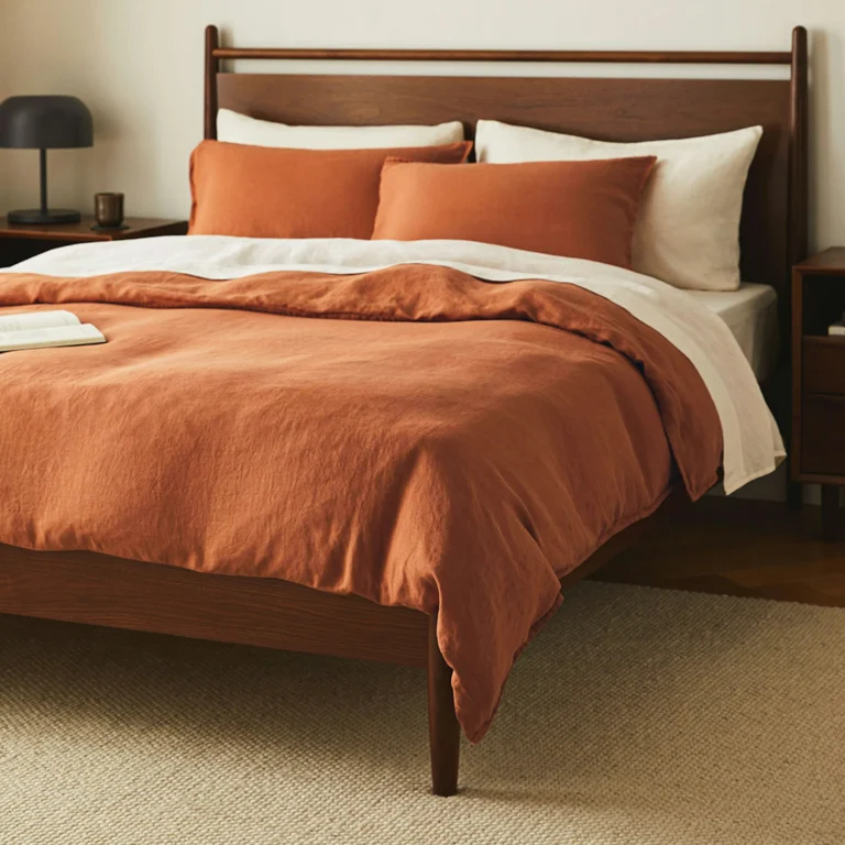 Lenia Queen Panel Bed - Walnut