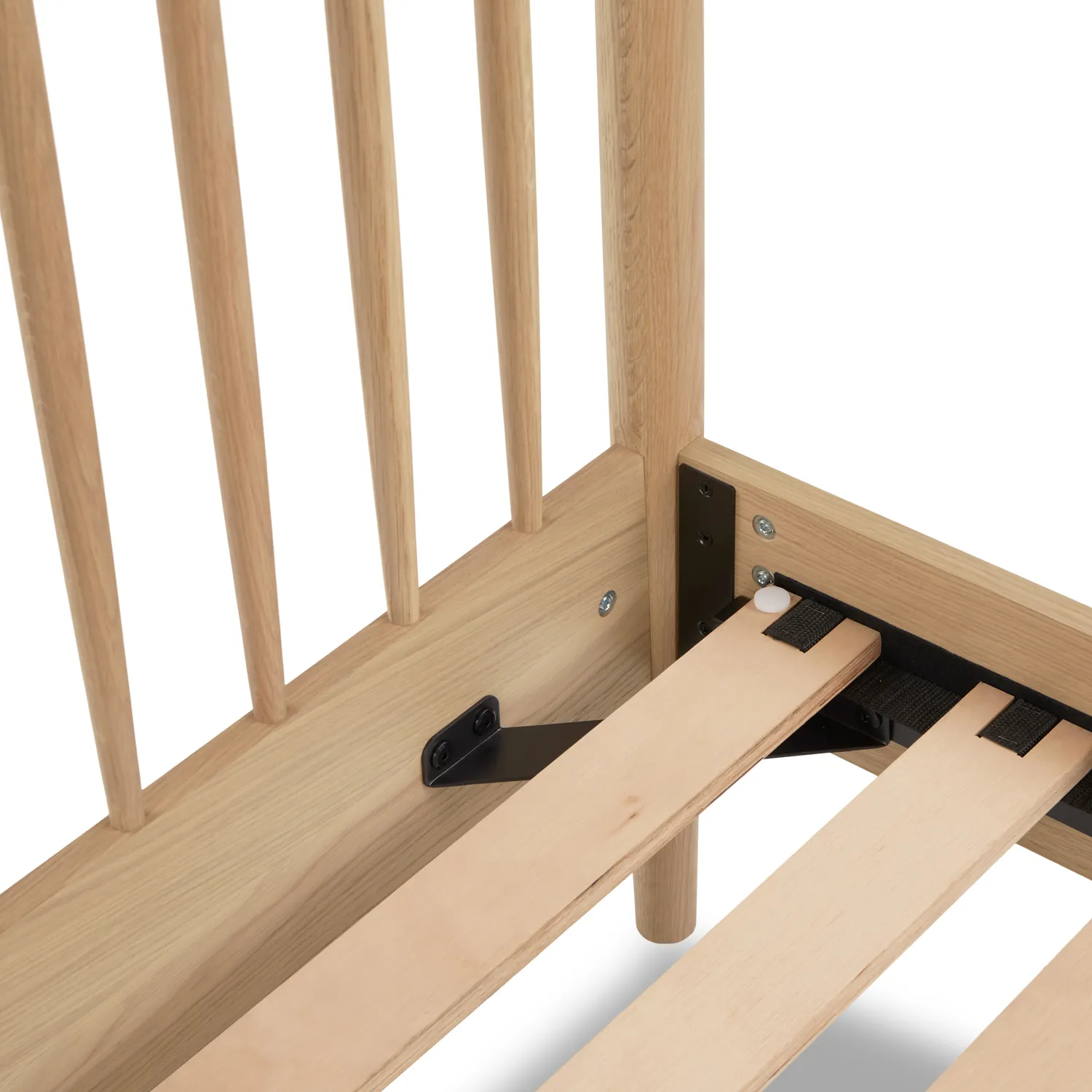 Lenia Twin Bed - White Oak - Image 4