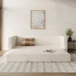 Sven 88_ Tufted Sofa Bed - Biscuit Cream