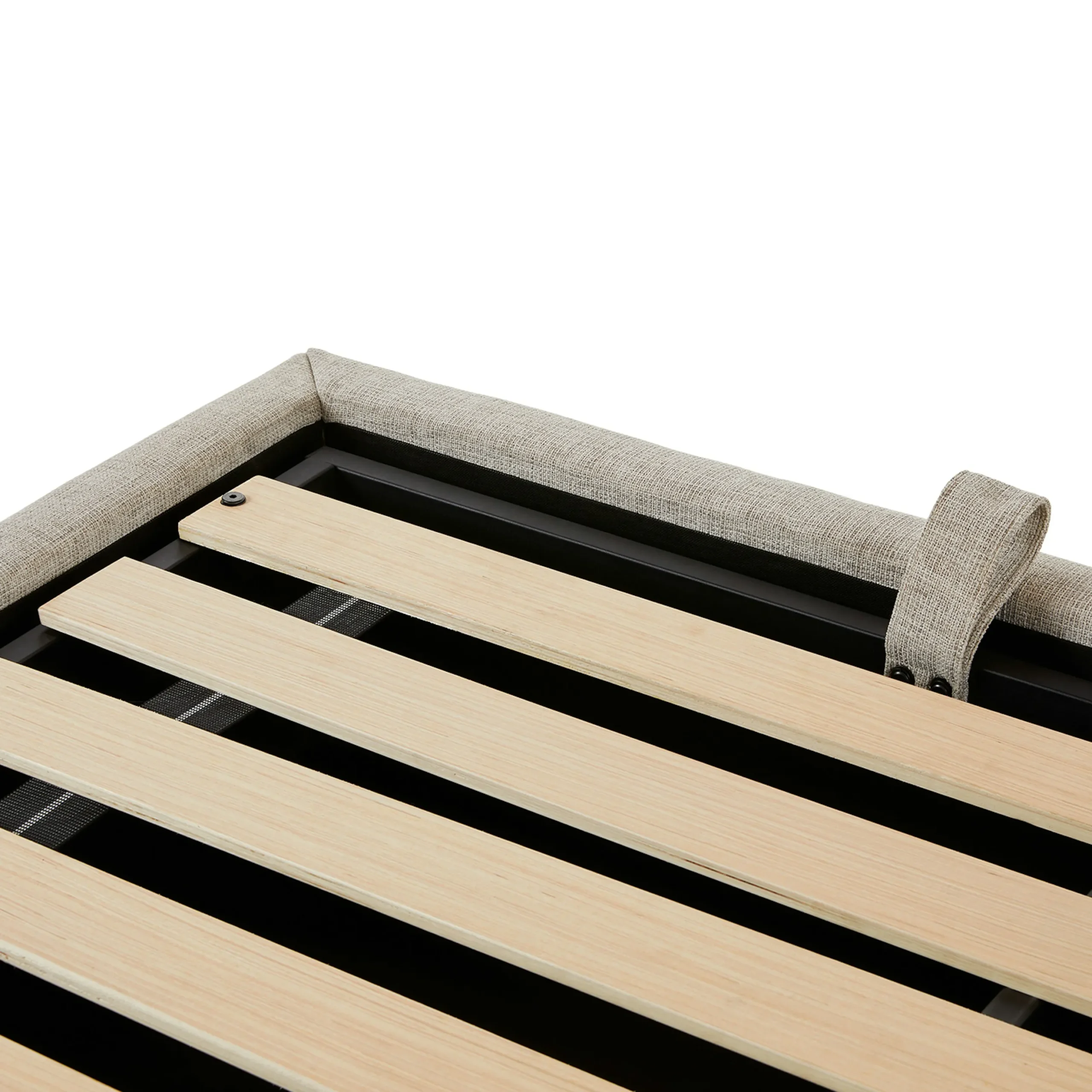 Sven King Tufted Storage Bed - Birch Ivory - Image 12