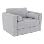 Sven 45.5_ Tufted Sleeper Chair - Stone Gray