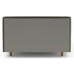 Tessu Full Low Profile Velvet Bed - Hale Fir Green
