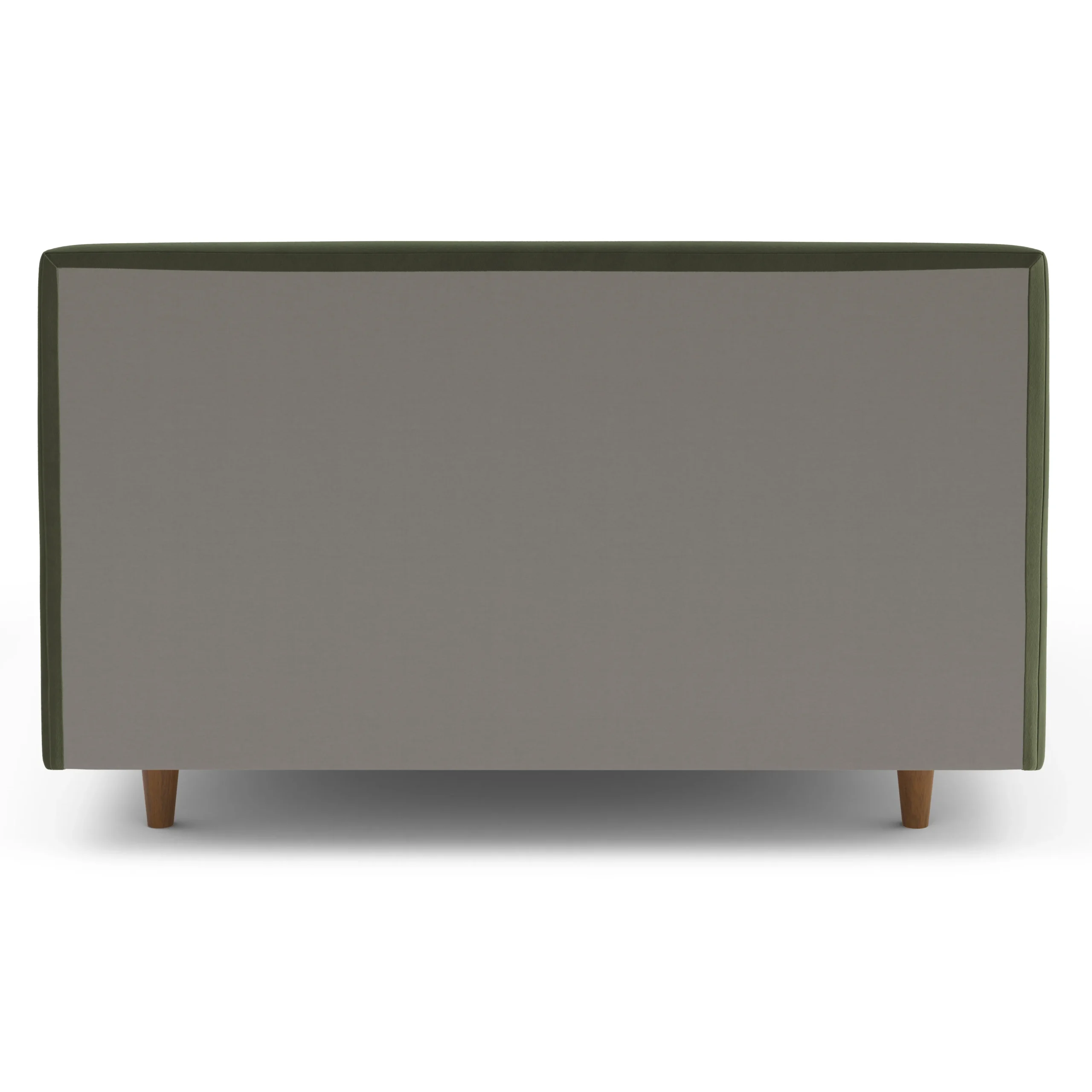 Tessu Full Low Profile Velvet Bed - Hale Fir Green - Image 11