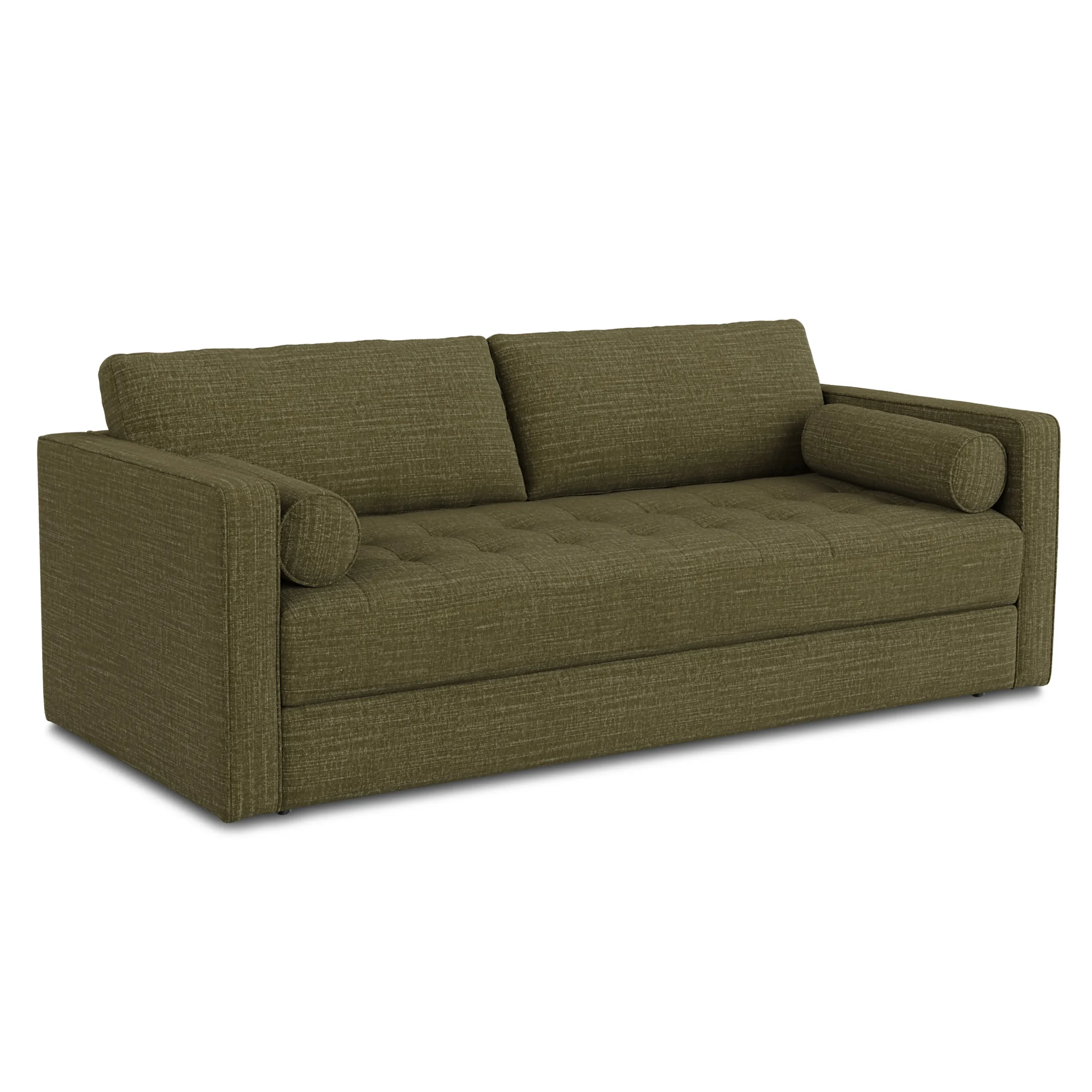 Sven 88_ Tufted Sofa Bed - Napa Moss - Image 3