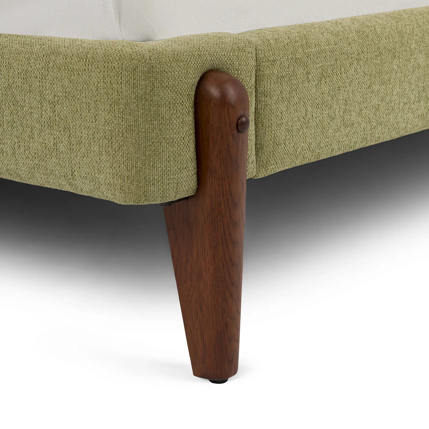 Uden King Upholstered Bed - Light Willow Green - Image 3