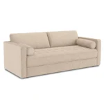 Sven 88_ Tufted Sofa Bed - Ratine Buff