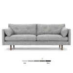 Anton 82_ Sofa - Winter Gray