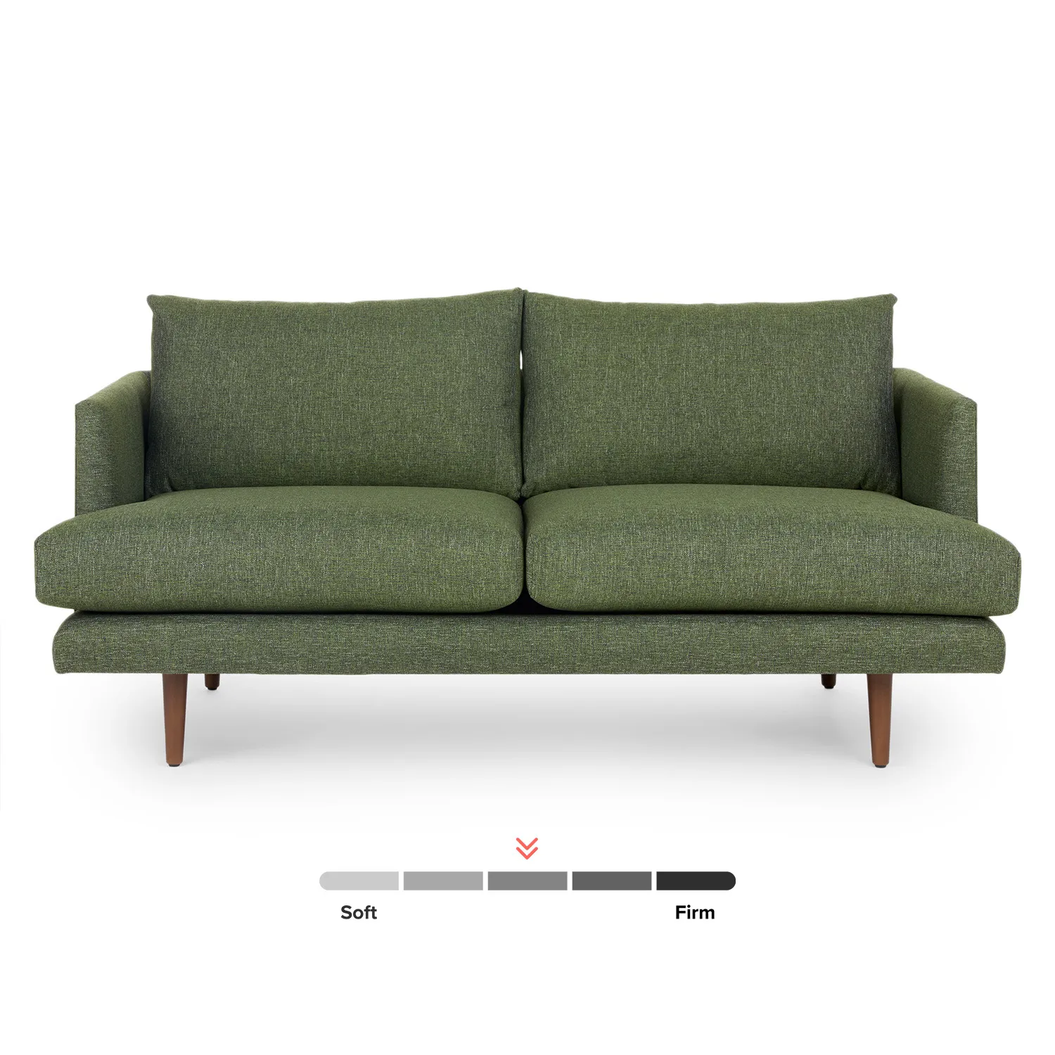 Burrard 67_ Loveseat - Forest Green - Image 8