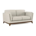Ceni 61_ Loveseat - Chalk Gray