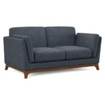 Ceni 61_ Loveseat - Denim Blue