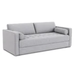 Sven 88_ Tufted Sofa Bed - Stone Gray