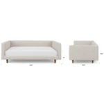 Tessu Daybed - Clay Taupe