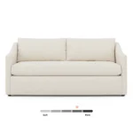 Landry 72_ Loveseat - Ivory Wool Bouclé