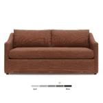 Landry 72_ Loveseat - Napa Rust