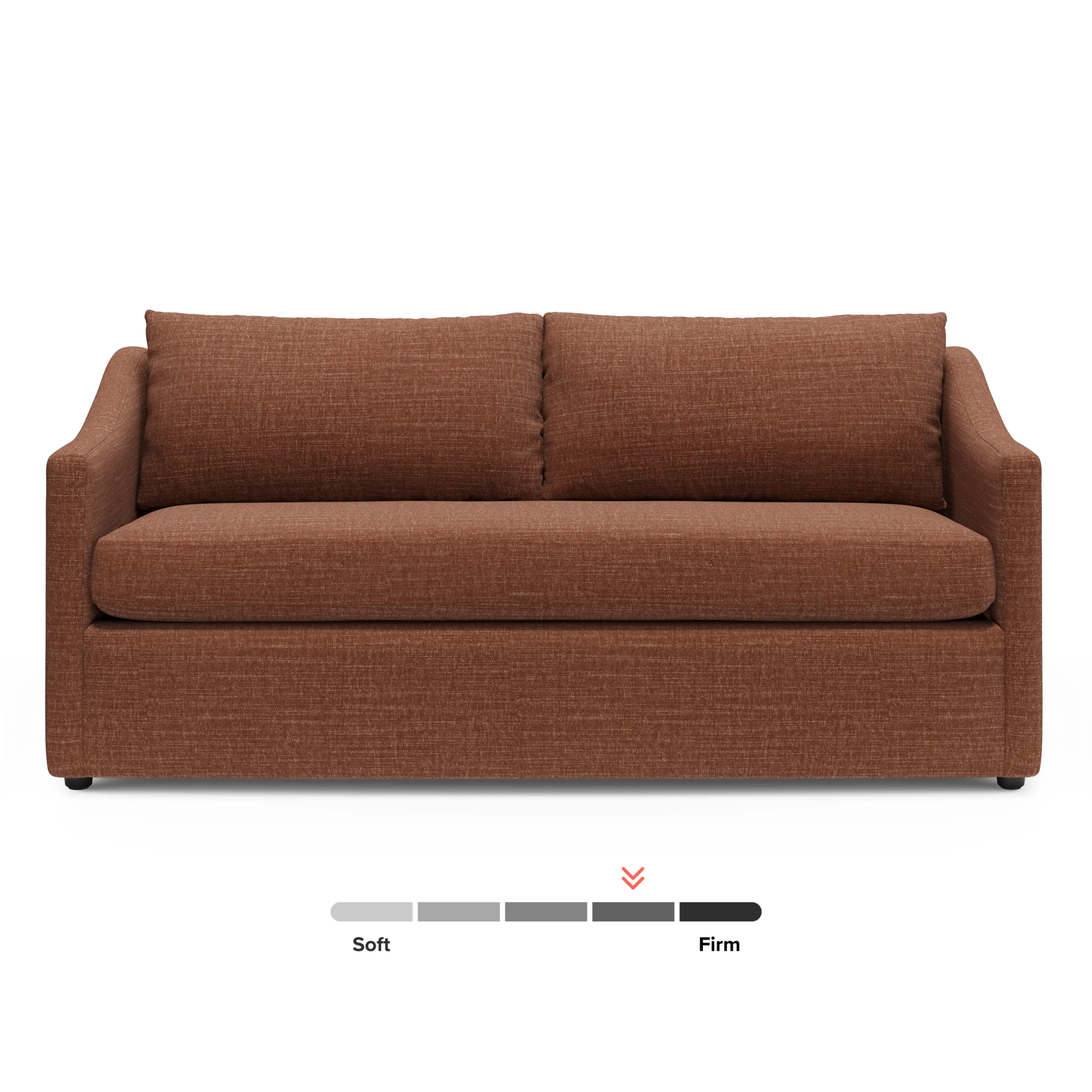 Landry 72_ Loveseat - Napa Rust - Image 10