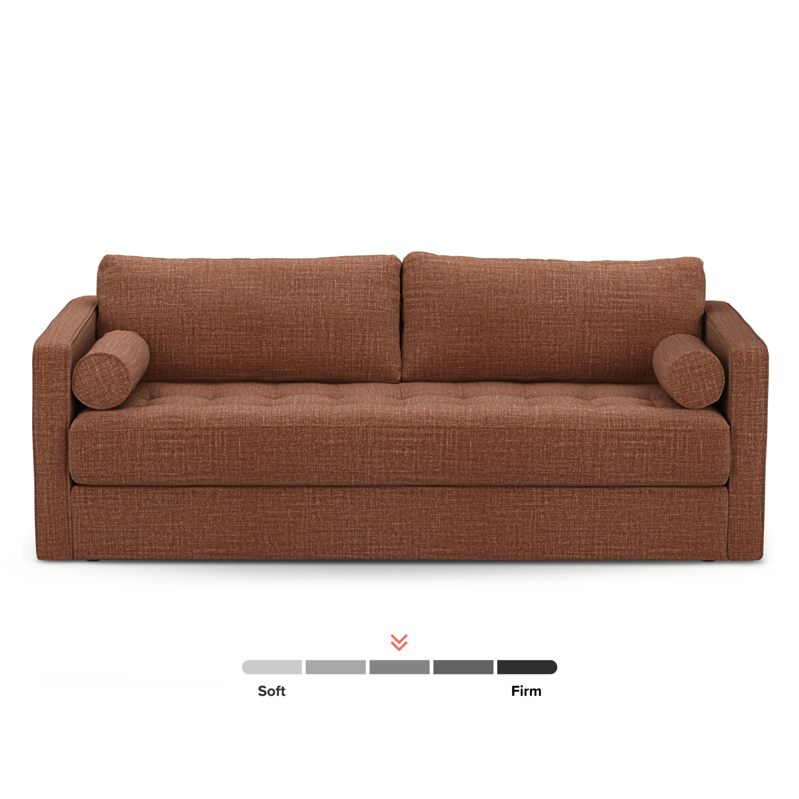 Sven 88_ Grounded Tufted Sofa - Napa Rust - Image 3