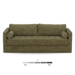 Sven 88_ Grounded Tufted Sofa - Napa Moss