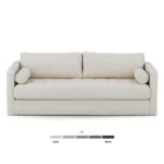 Sven 88_ Grounded Tufted Sofa - Biscuit Cream