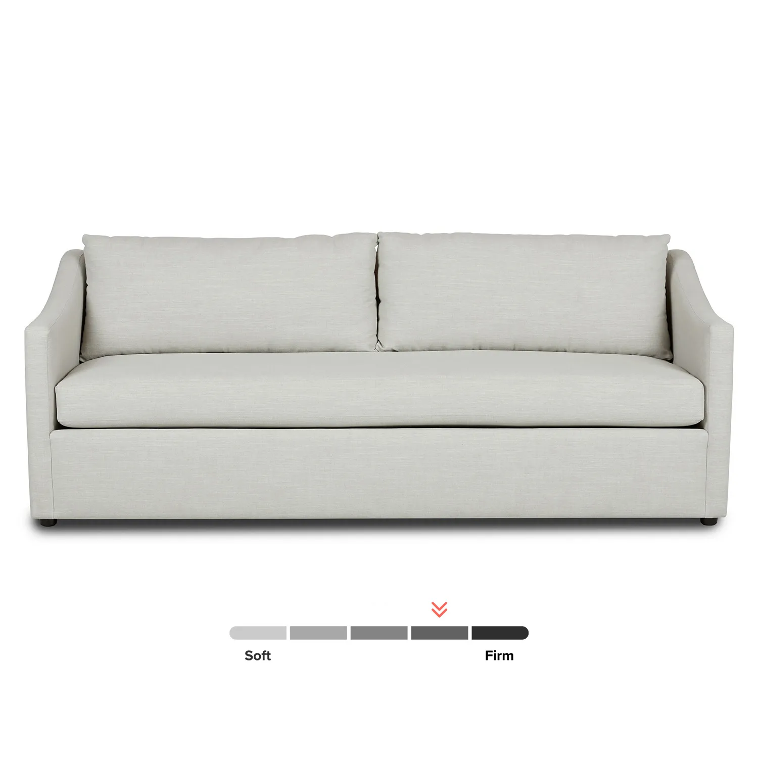 Landry 84.5_ Sofa - Napa Dove - Image 3