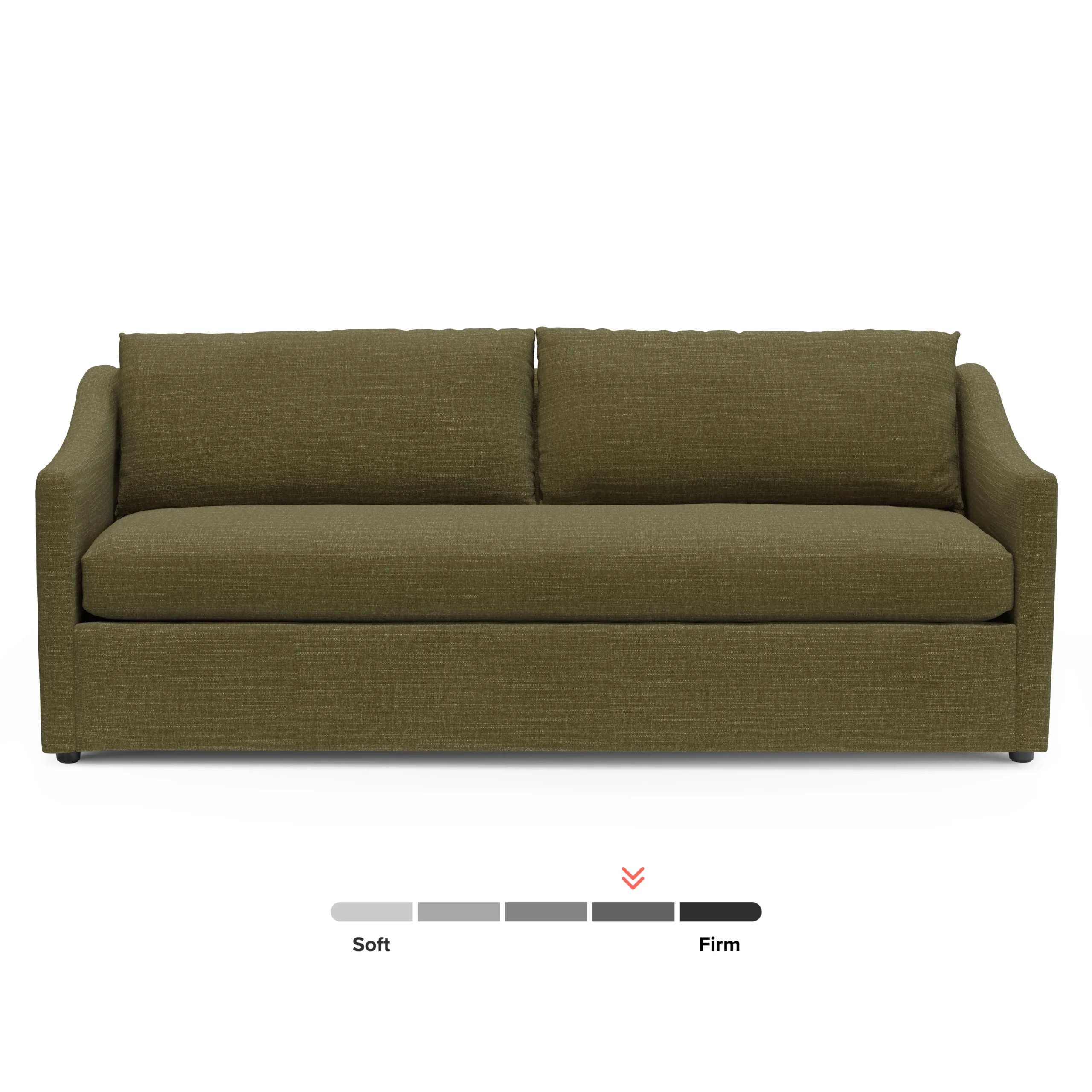 Landry 84.5_ Sofa - Napa Moss - Image 3
