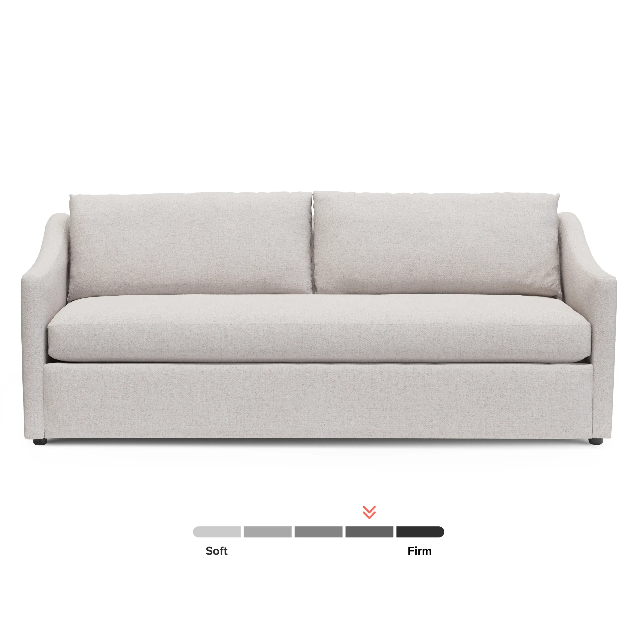 Landry 84.5_ Sofa - Napa White - Image 3
