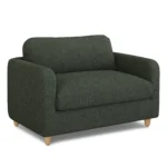 Vati 53_ Sleeper Chair - Green Wool Bouclé