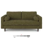 Sven 72_ Tufted Loveseat - Napa Moss