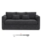 Marina 80_ Sofa - Napa Charcoal