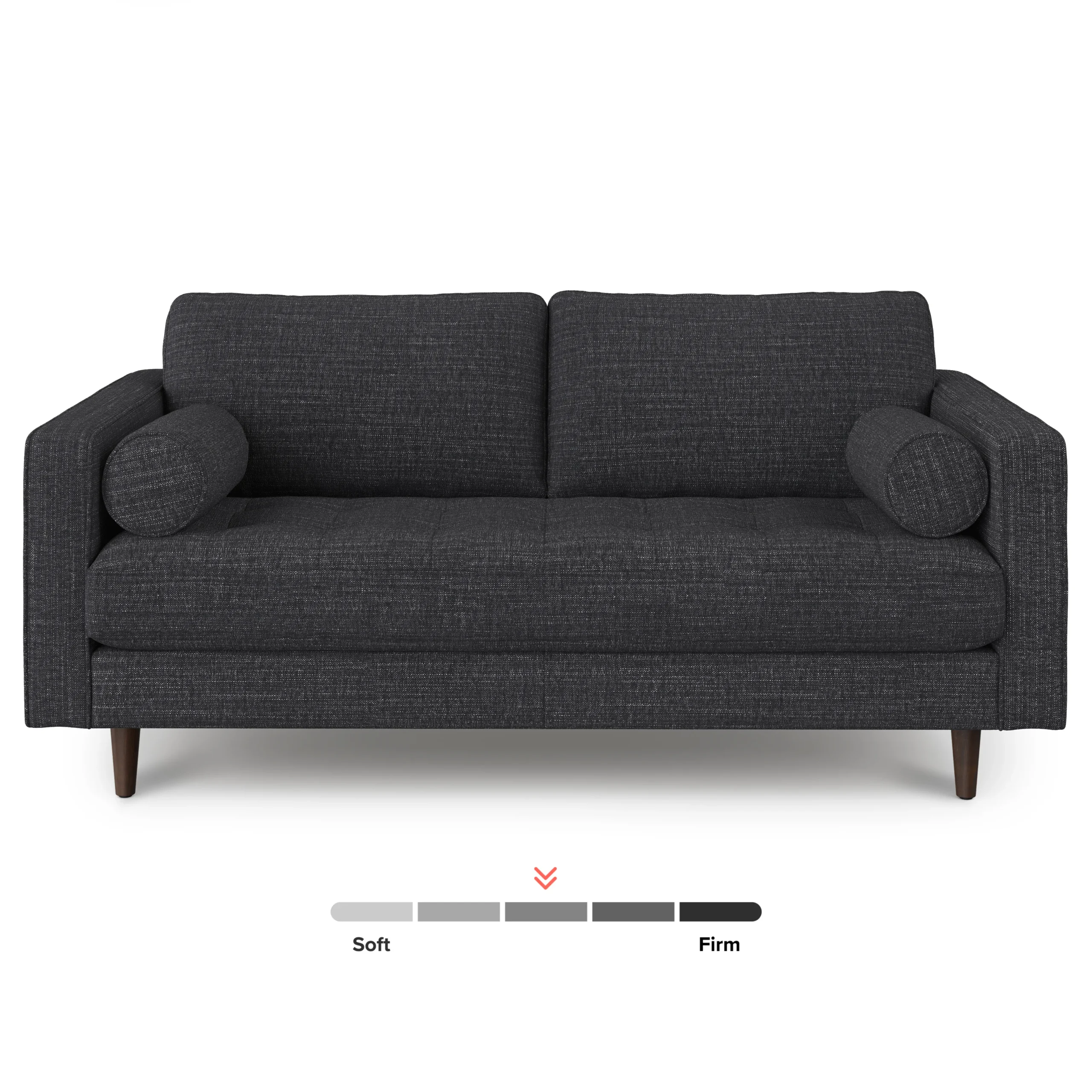 Sven 72_ Tufted Loveseat - Napa Charcoal - Image 12