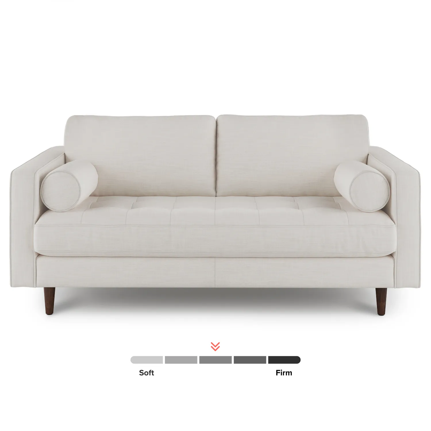 Sven 72_ Tufted Loveseat - Biscuit Cream - Image 11