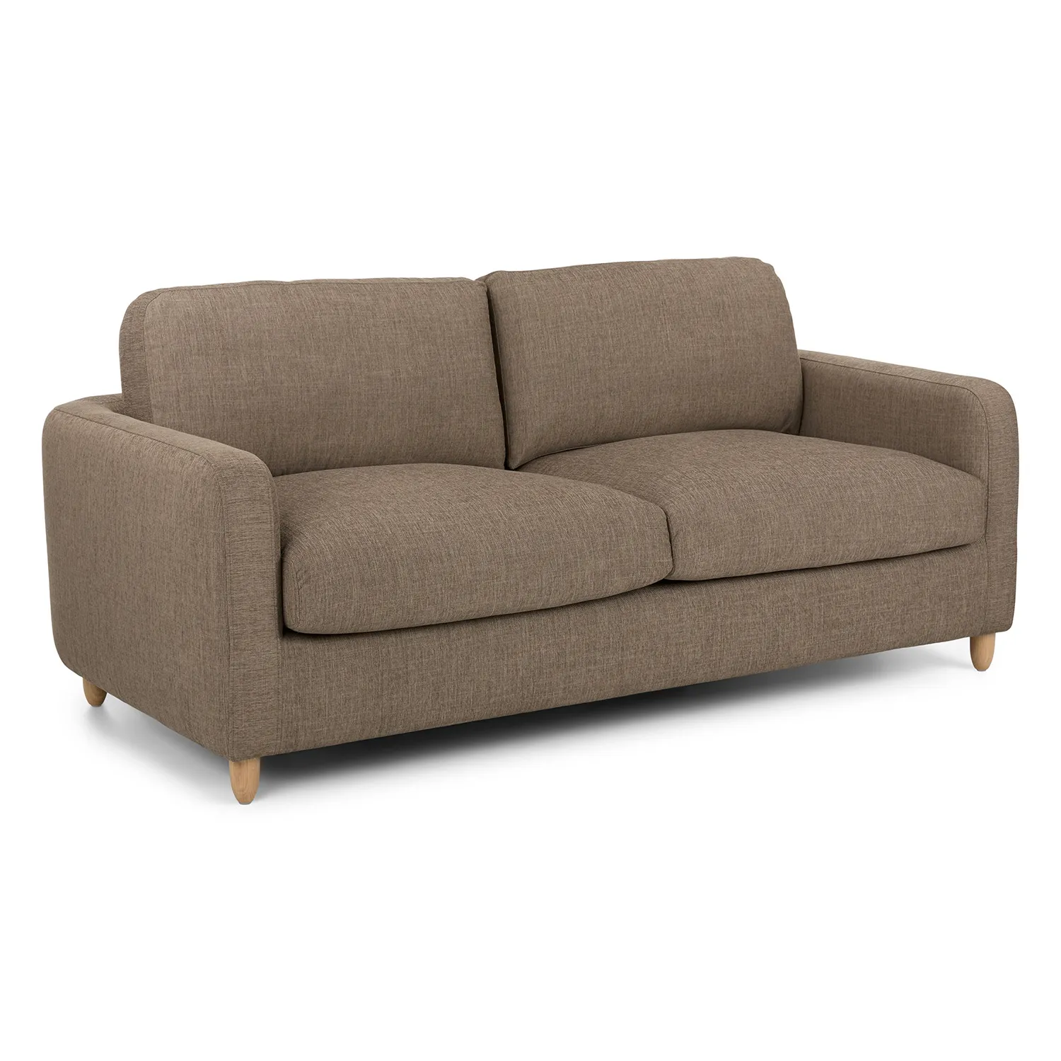 Vati 80_ Sofa Bed - Natural Oak and Buckler Brown - Image 3