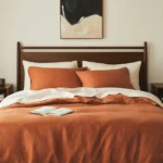 Lenia Queen Panel Bed - Walnut