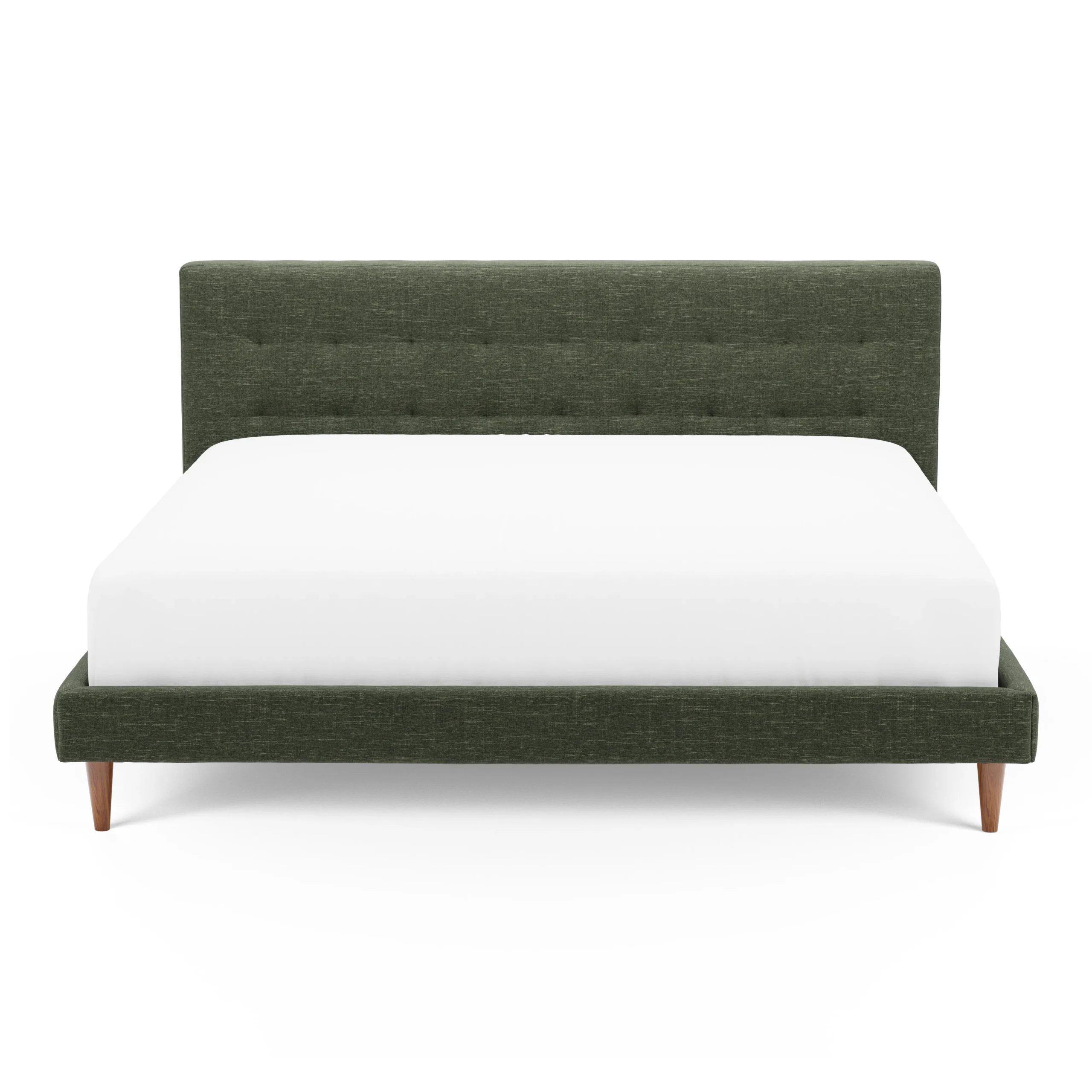 Sven King Tufted Bed - Fir Green - Image 10