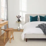 Sven Queen Tufted Bed - Birch Ivory