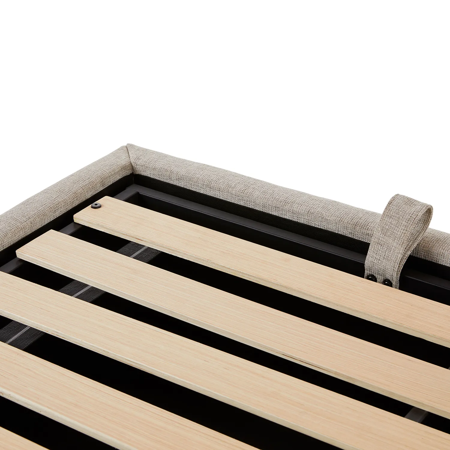 Sven Queen Tufted Storage Bed - Birch Ivory - Image 12