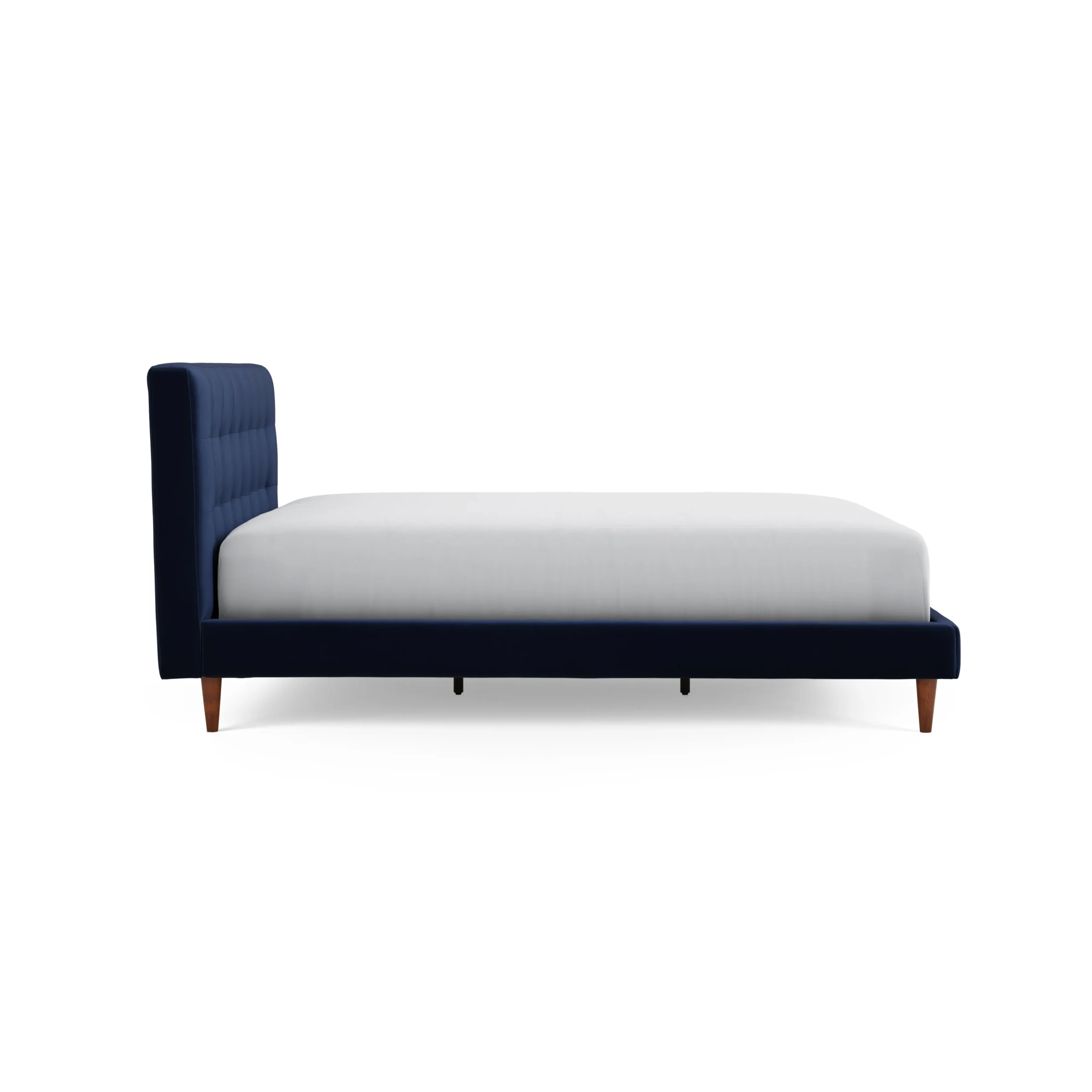 Sven Queen Tufted Velvet Bed - Plush Cascadia Blue - Image 10
