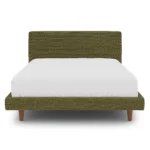 Tessu Full Low Profile Upholstered Bed - Napa Moss