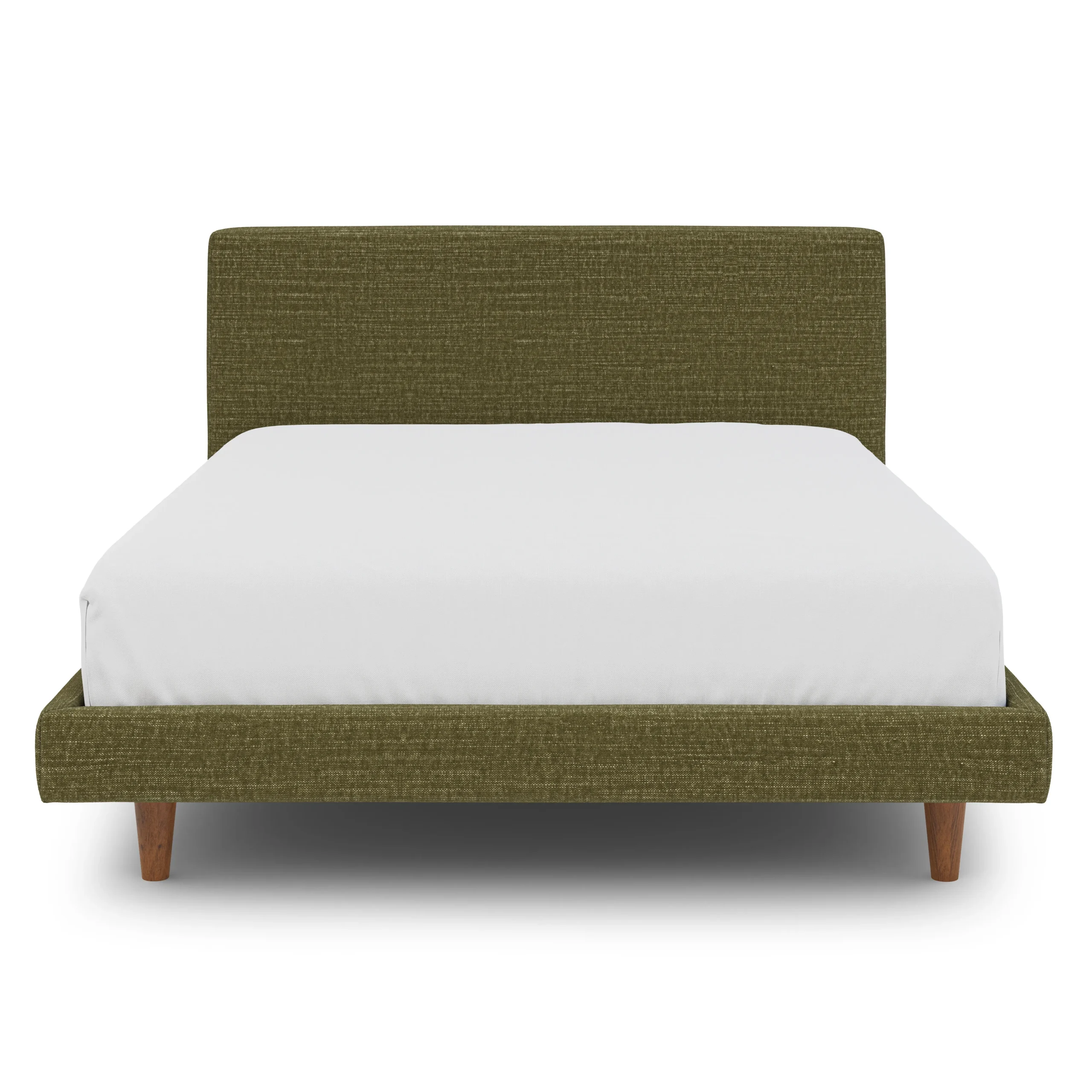 Tessu Full Low Profile Upholstered Bed - Napa Moss - Image 10