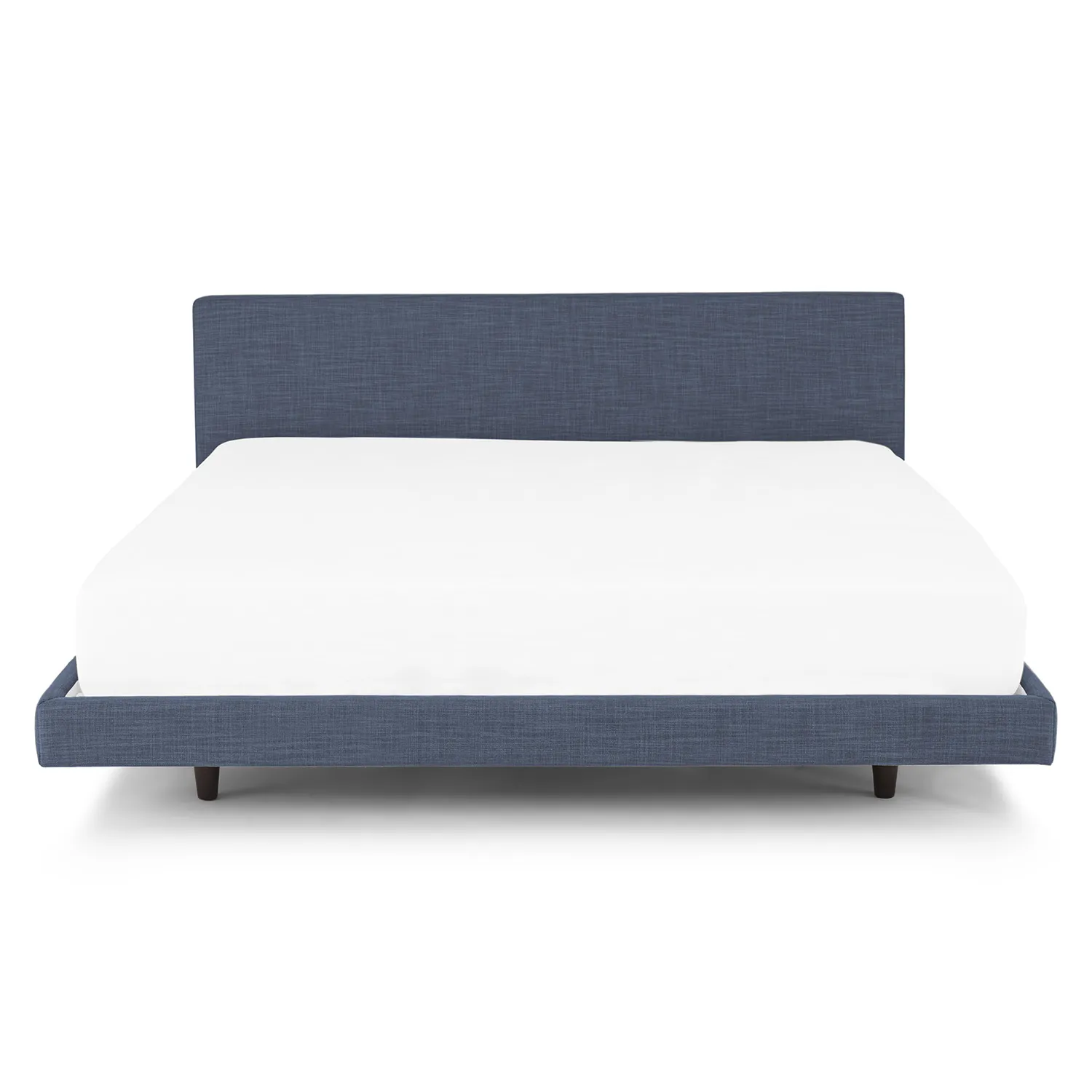 Tessu King Low Profile Upholstered Bed - Caspian Blue - Image 12