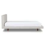 Tessu Queen Low Profile Upholstered Bed - Clay Taupe